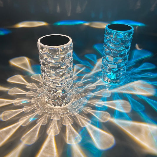 ✨ Lintrova LumiGem™ – 16-Color Touch Crystal Lamp