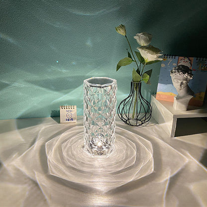 ✨ Lintrova LumiGem™ – 16-Color Touch Crystal Lamp