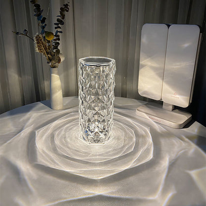 ✨ Lintrova LumiGem™ – 16-Color Touch Crystal Lamp