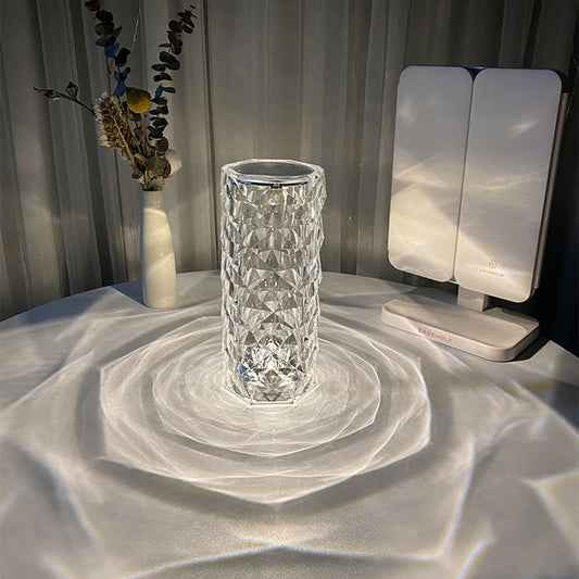 ✨ Lintrova LumiGem™ – 16-Color Touch Crystal Lamp