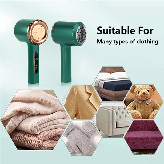 Lintrova™ Rechargeable Fabric Shaver – Electric Lint & Fuzz Remover - Lintrova