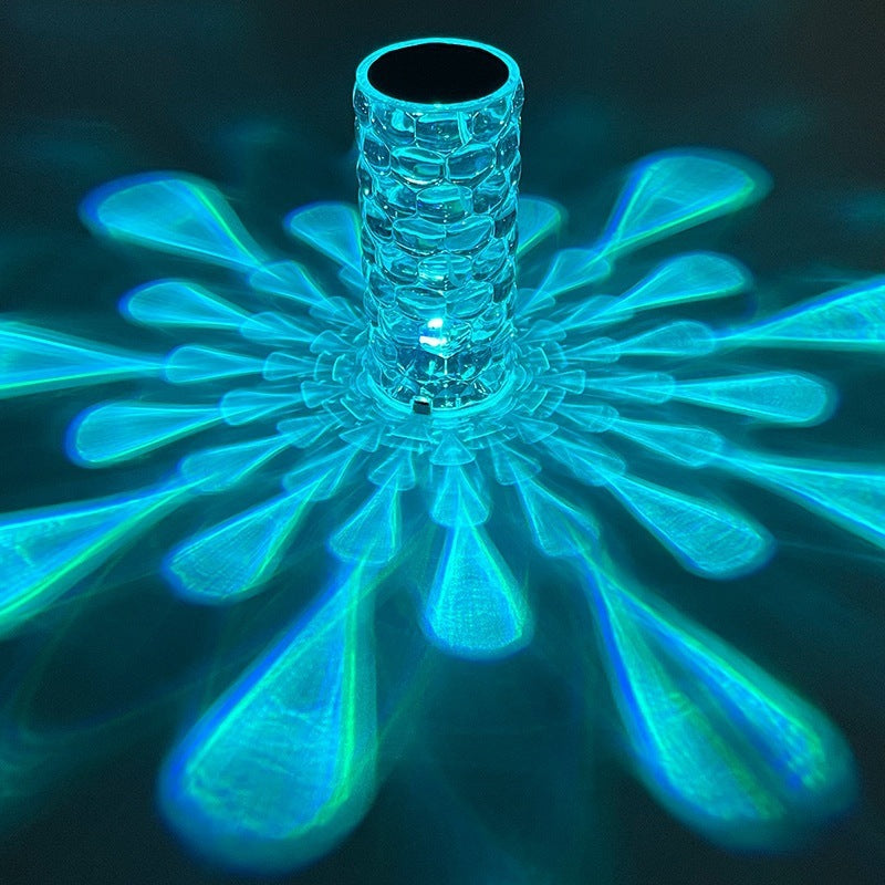 ✨ Lintrova LumiGem™ – 16-Color Touch Crystal Lamp