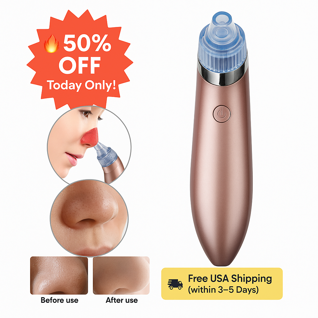 LINTROVA™ Electric Blackhead Remover & Pore Vacuum Cleaner